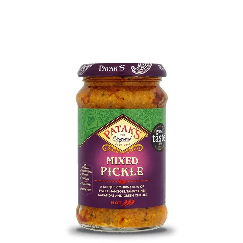 Mixed Pickle (Mango & Lime), Patak's 283g