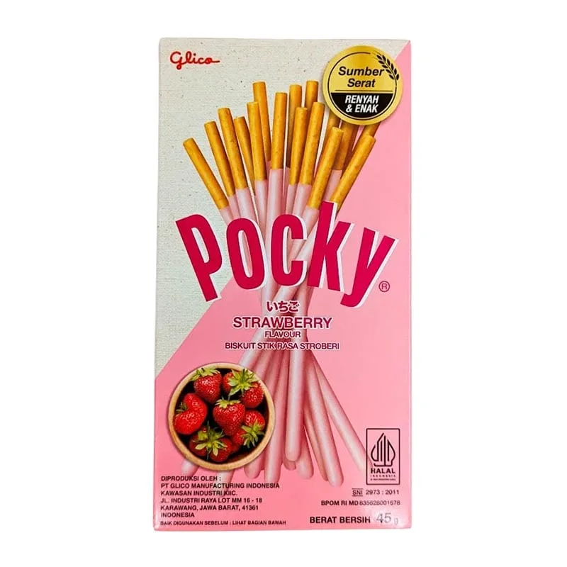 Pocky Jordgubb kexpinnar