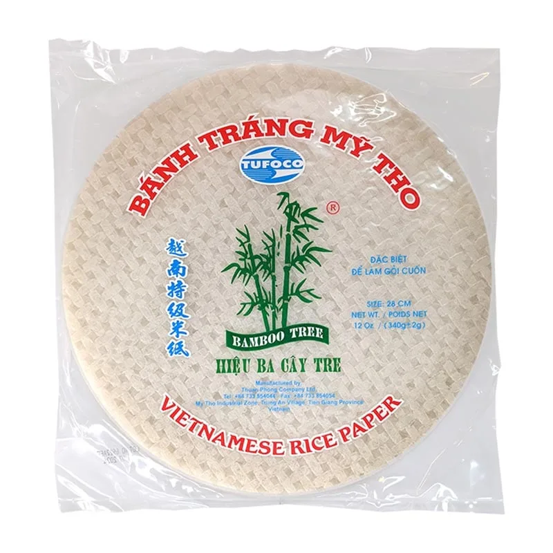 Rispapper Vårrullar (Spring roll) 28cm 30 Ark 340g