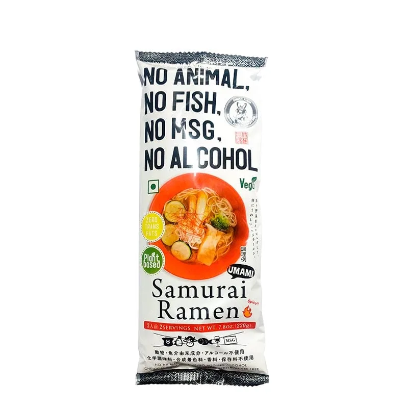 Samurai Ramen, vegansk snabbramen för två personer