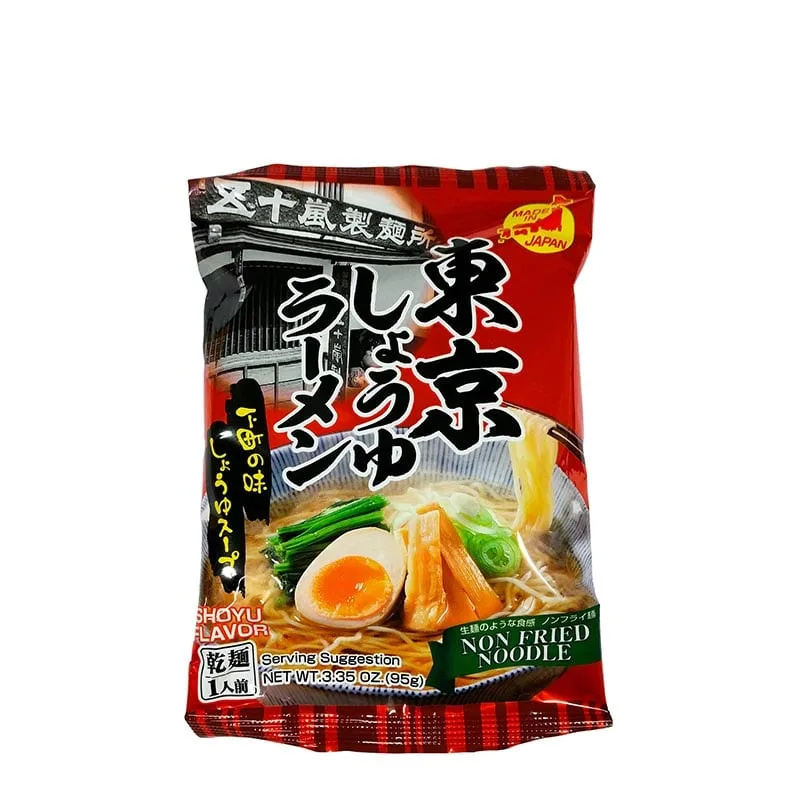 Tokyo Soy Sauce Ramen med shoyu-buljong