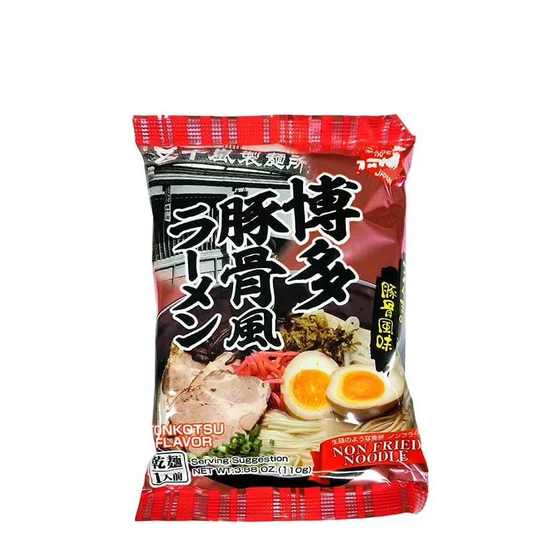 Tonkotsu Snabbramen med tonkotsu-buljong