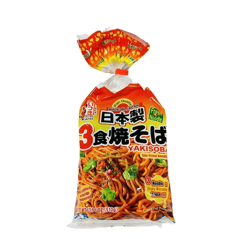 Förpackning med Yakisoba med klassisk smaksättning, 510 g